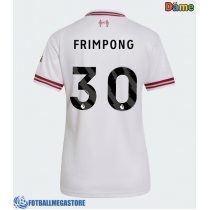 Fotballdrakt Dame Liverpool Jeremie Frimpong #30 Bortedrakt 2026-27 Kortermet